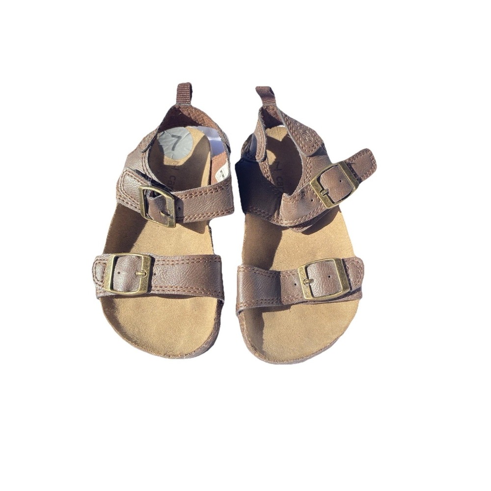 Carter's Brown Toddler Boy Cork Sandals Size 7